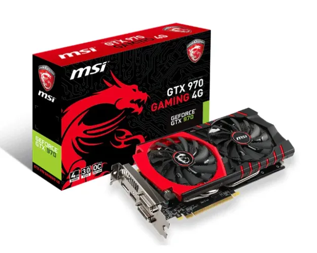 Placa de vídeo GTX 970 MSI 4GB