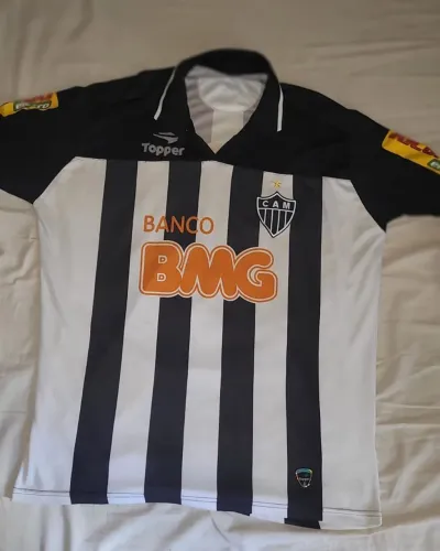 Camisa Atlético Mineiro Brasileirão 2010,Topper,uniforme 1,número 9 jogo,bem conservada