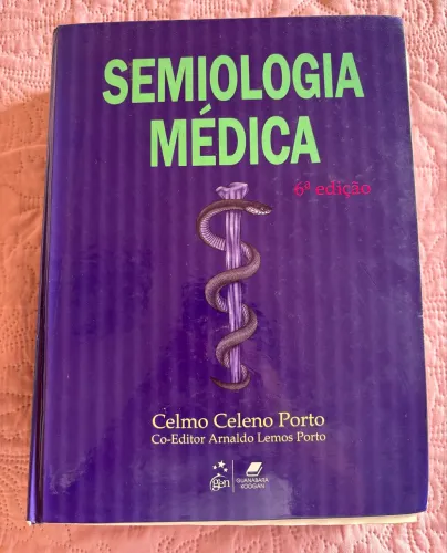 Livro Semiologia Médica - Celmo Celeno Porto - 6 edição