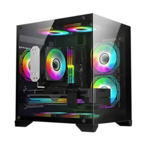 PC Gamer RENZ, Ryzen 5 5500, 16GB DDR4, RTX 5060 8GB, SSD NVMe 512GB, Gabinete Aquario