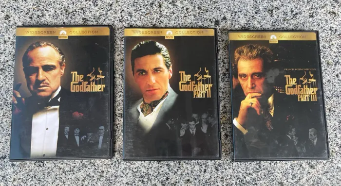 Trilogia Completa O Poderoso Chefão - 4 DVDs Originais