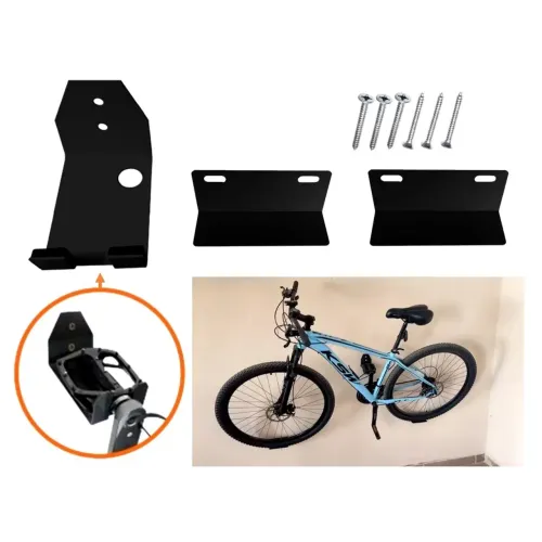 Kit suporte de parede para bicicleta