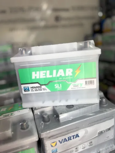 Bateria HELIAR 60ah 480CCA
