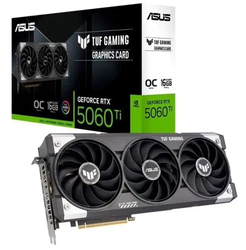 Placa de vídeo Nvidea Geforce RTX 5060 ti 16gb ASUS TUF Gaming