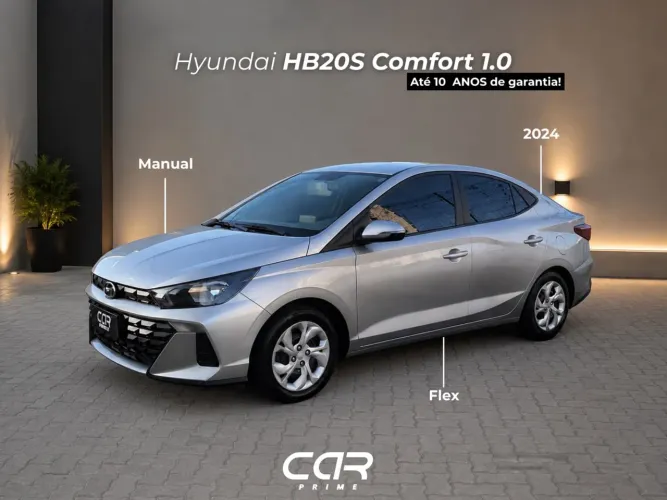 Hyundai HB20S Comfort Plus 1.0 Flex 12V Mec. 2024