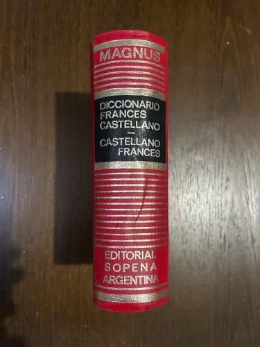 Diccionario Magnus Francés Castellano De Sopena (1961) (Usado