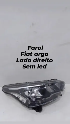 Farol Fiat argo lado direito original