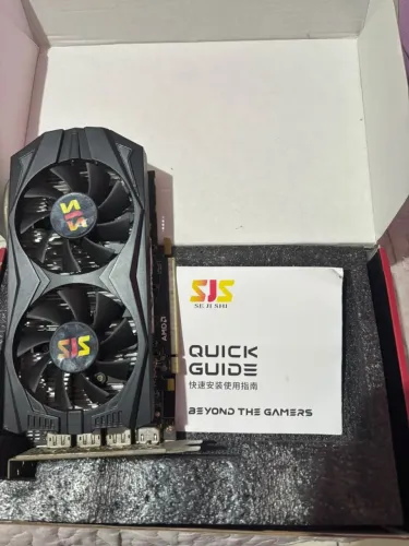 Placa de vídeo RX 580, 8GB, 256Bits, 2048SP