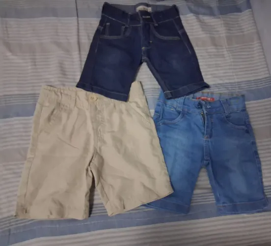 Bermudas infantis