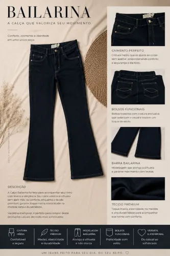 Calça Jeans Feminina