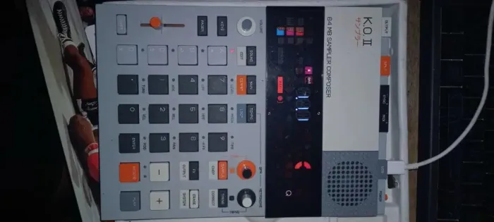 teenage engineering ep-133 k.o. ii amostrador de som sampler