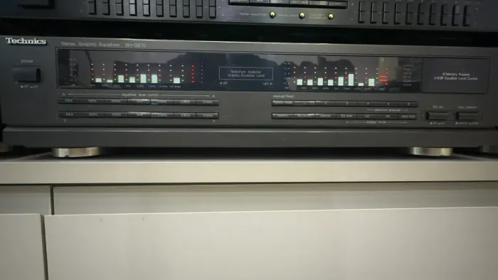 Equalizador gráfico Technics SH-GE70 equalizer Japonês