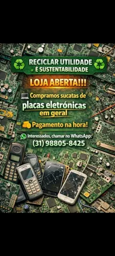 Sucata de placas eletrônicas em geral