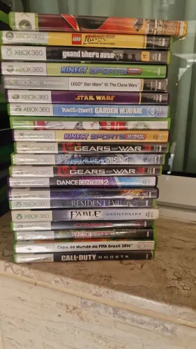 Lote de Jogos originais de xbox 360 ( 20 jogos)