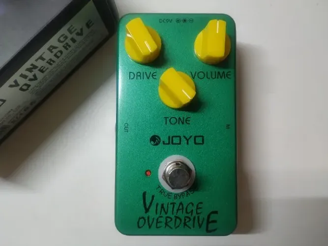 Pedal Joyo Vintage Overdrive novo, na caixa