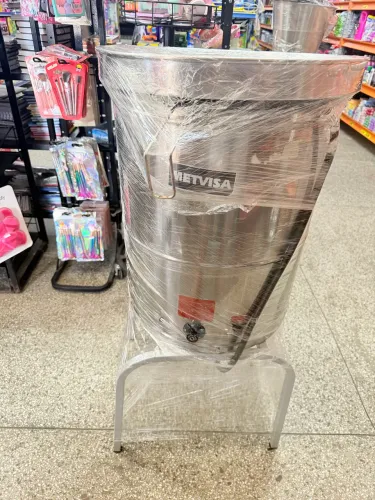 Fritadeira metvisa água e óleo 220w