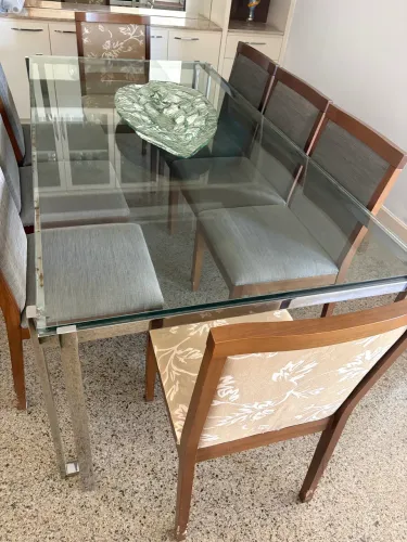 Mesa de vidro