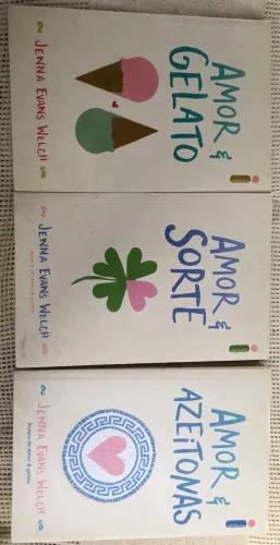 Coleção Amor & Livros 3 volumes