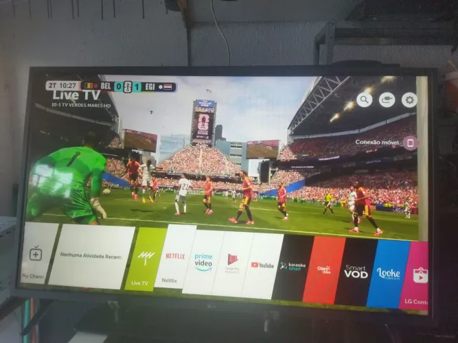 Vendo tv led Full hd smartv 43 LG perfeita!!!