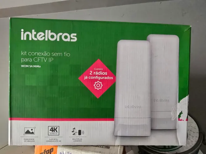 Kit roteador sem fio Intelbras