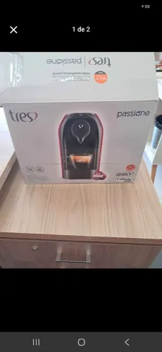 Cafeteira 3 corações
