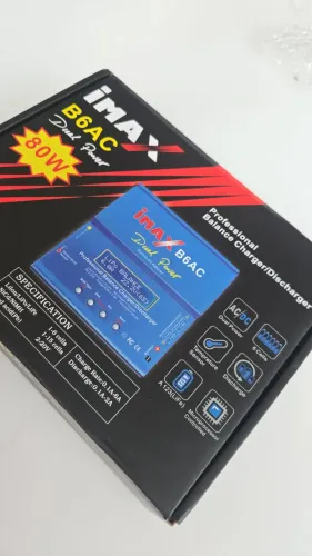Carregador baterias imax B6AC lipo life 