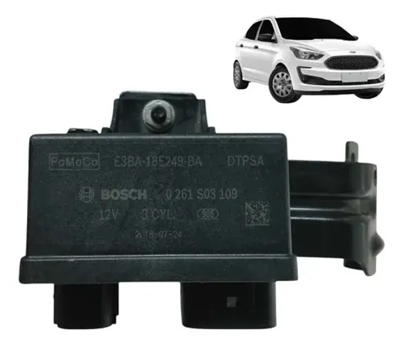 Modulo Rele Ventoinha 1.0 3cc Ford Ka 2015 A 2020