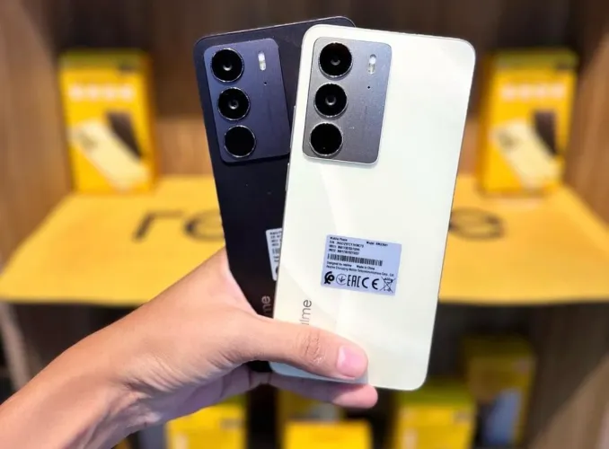 Celular Realme C75 NFC 4G 80 Ram 256 Gb Lacrado Global Entregamos Oferta Final de Semana