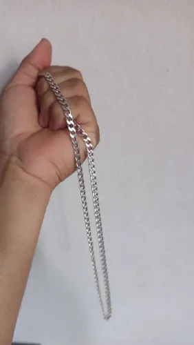 Corrente pescoço prata 950