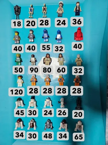 Minifiguras Lego Star Wars originais