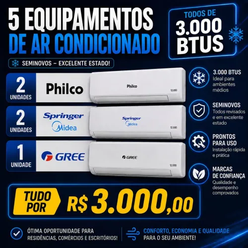 Ar condicionado usado