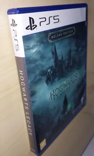 Hogwarts legacy edição deluxe novo ps5 + mapa