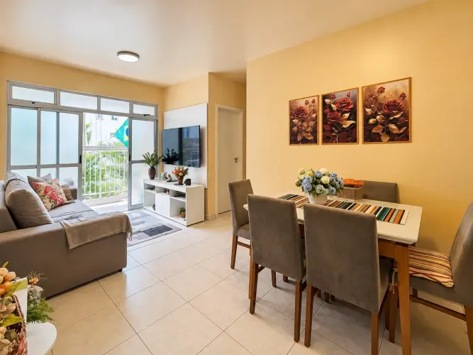 APARTAMENTO À VENDA - ELIZA MIRANDA 3ª ETAPA | 3 QUARTOS 1º ANDAR R$ 400 MIL | FINANCIA