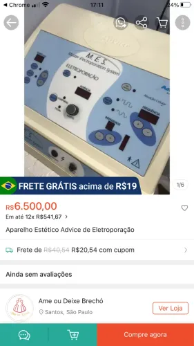 Aparelho de Eletroporacao