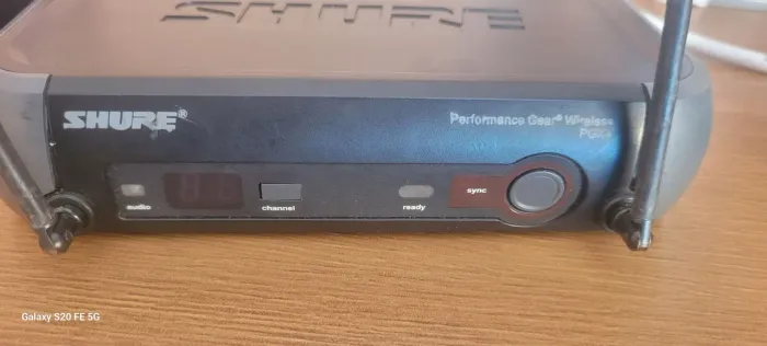 Base e transmissor shure pgx4