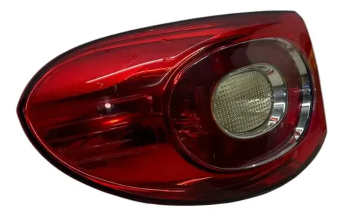 Lanterna Traseira Esquerda Vw Tiguan 2009/11 Esquerdo/motorista Vermelho