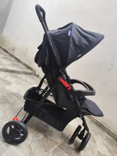 Cosco Kids, Carrinho de Bebê, Toffy, Preto Absoluto