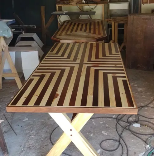 Mesa para área gourmet