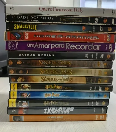 DVDs filmes diversos kit com 14 DVDs Originais
