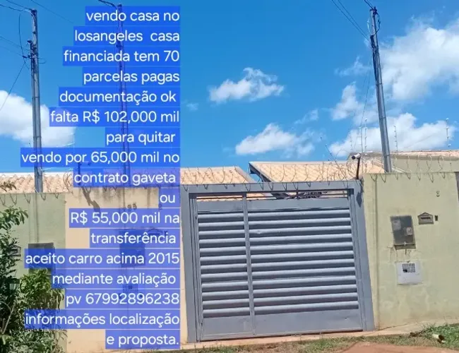 Vendo casa losangeles 