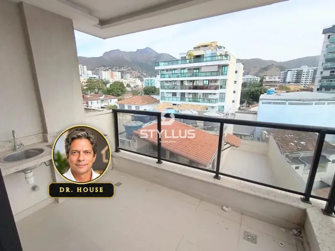 Apartamento Novo com 3 Quartos (1 Suíte) e Lazer Exclusivo no Méier! M76F