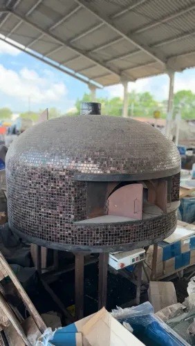 FORNO PROFISSIONAL DE PIZZA - MODELO IGLU - GRANDE PORTE