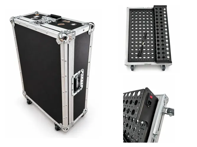 Pedalboard HANDS 60x40cm com CaseFlight - sem usos, comprei e não usei