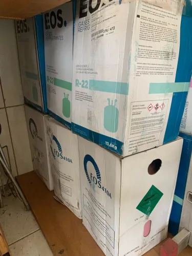 Gás ar condicionado