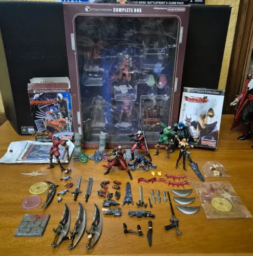 Coleção Devil May Cry figures Kaiyooo Capcom (com detalhes)!