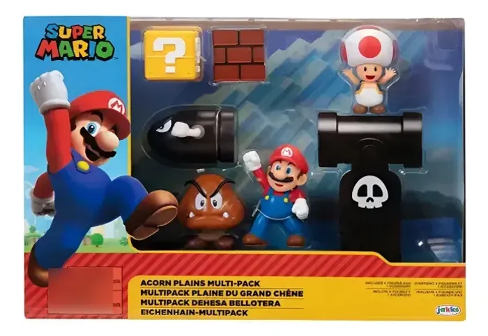 Super Mario - Planície Das Bolotas - Multi-Pack Jakks Pacific
