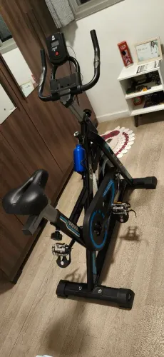Bicicleta ergométrica azul 13kg