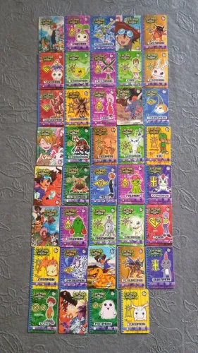 Tazos Digimon Elma Chips.