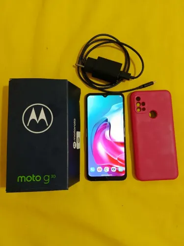 Moto G30 128GB Dark Prism 4GB RAM! Aceito Proposta<br>RAM