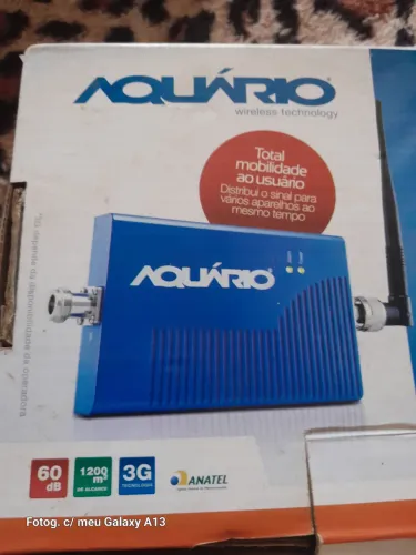 Repetidor de celular aquário